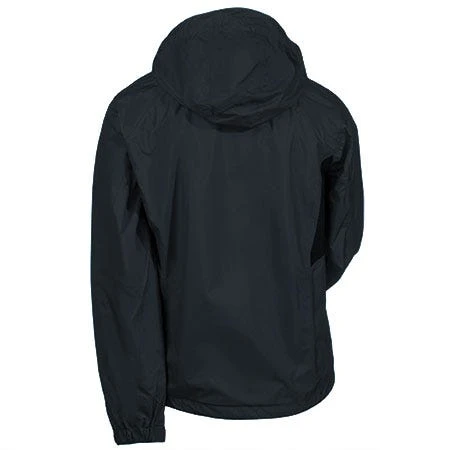 Eddie Bauer Jackets: Men's EB550 BLK Waterproof Black Hooded Rain Jacket 1 Eddie Bauer Jackets: Men's EB550 BLK Waterproof Black Hooded Rain Jacket