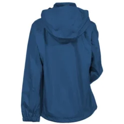 Eddie Bauer Jackets: Women's EB551 DPS Blue Waterproof Breathable Rain Jacket