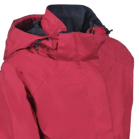 Eddie Bauer Jackets: Women's EB551 RAD Lightweight Red Rain Jacket 2 Eddie Bauer Jackets: Women's EB551 RAD Lightweight Red Rain Jacket - Image 2