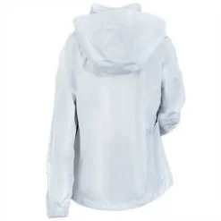 Eddie Bauer Jackets: Women's White EB551 WHT Waterproof Hooded Rain Jacket