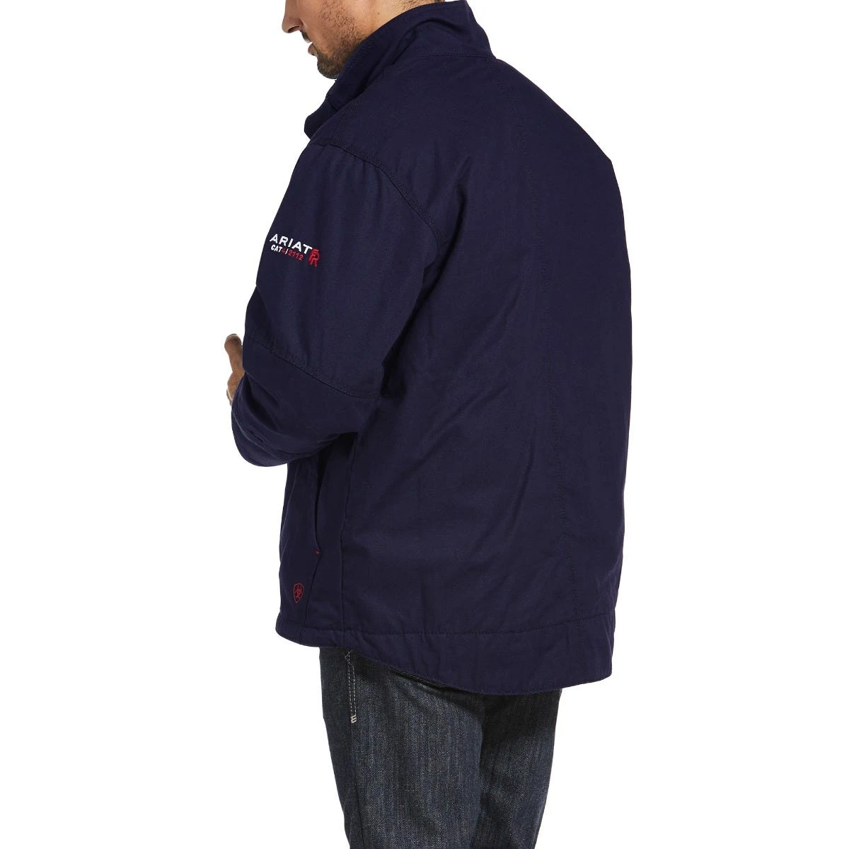 Ariat Work FR Jacket: Men's 10032956 Navy FR Workhorse Insulate Jacket 2 Ariat Work FR Jacket: Men's 10032956 Navy FR Workhorse Insulate Jacket - Image 2