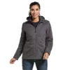 Ariat Rebar Jackets: Women's 10032917 Rebar Grey DuraCanvas Insulated Jacket