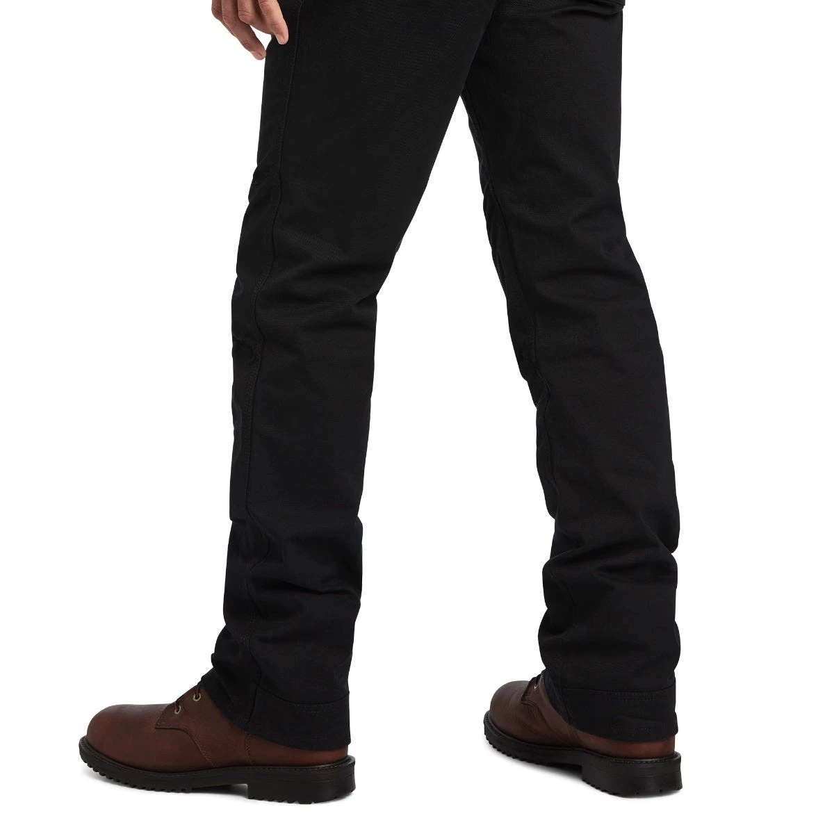 Ariat Rebar Pant: Men's 10041065 Black M5 Straight DuraStretch Washed Twill Dungaree Straight Leg Pant 2 Ariat Rebar Pant: Men's 10041065 Black M5 Straight DuraStretch Washed Twill Dungaree Straight Leg Pant - Image 2