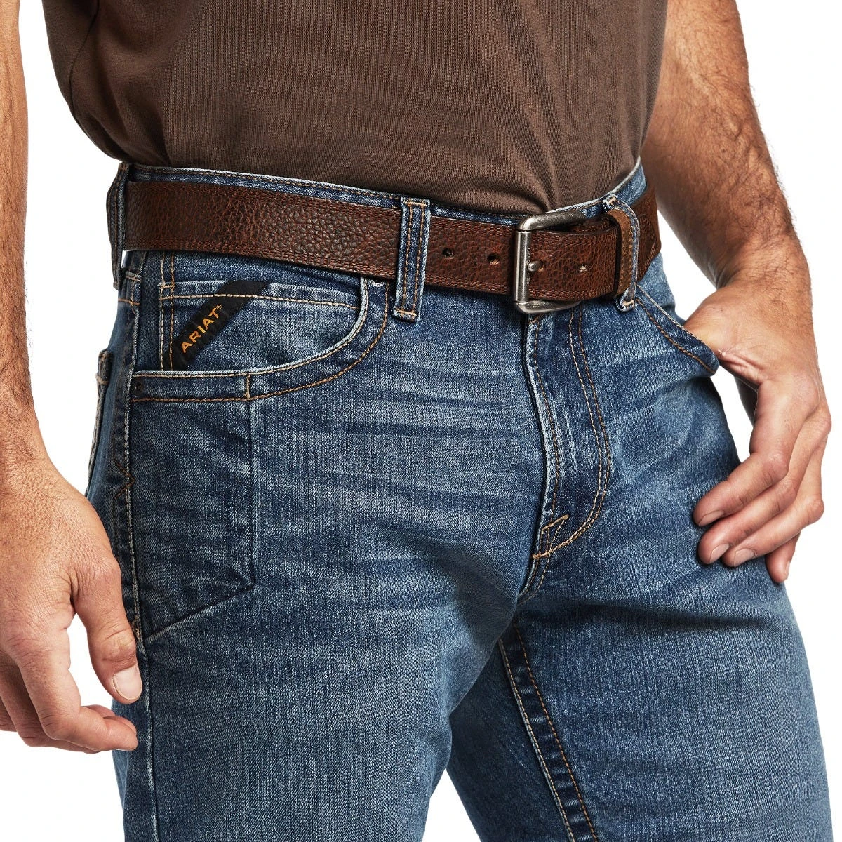 Ariat Rebar Jeans: Men's 10041081 Rico M7 DuraStretch Edge Stackable Straight Leg Jean 5 Ariat Rebar Jeans: Men's 10041081 Rico M7 DuraStretch Edge Stackable Straight Leg Jean - Image 5