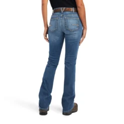 Ariat Rebar Jeans: Women's 10041067 Malibu Riveter Boot Cut Jean 11 Ariat Rebar Jeans: Women's 10041067 Malibu Riveter Boot Cut Jean -Eagle Shop f22 wms work 10041067 back
