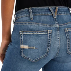 Ariat Rebar Jeans: Women's 10041067 Malibu Riveter Boot Cut Jean 16 Ariat Rebar Jeans: Women's 10041067 Malibu Riveter Boot Cut Jean -Eagle Shop f22 wms work 10041067 detail02