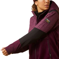 Ariat Rebar Jackets: Women's 10046573 Potent Purple Rebar Cloud 9 Insulated Jacket 10 Ariat Rebar Jackets: Women's 10046573 Potent Purple Rebar Cloud 9 Insulated Jacket -Eagle Shop f23 wms work 10046573 detail03