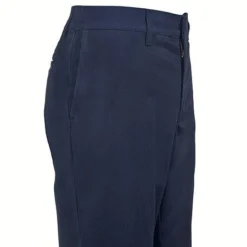 Dickies Pants: Women's Dark Navy FP121 DN Flat Front Stretch Twill Pants -Eagle Shop fp121dnv dickiesr 01