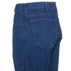 Carhartt Jeans: Men's FRB100 Flame-Resistant Relaxed Fit Jeans -Eagle Shop frb100dnm carharttl 01