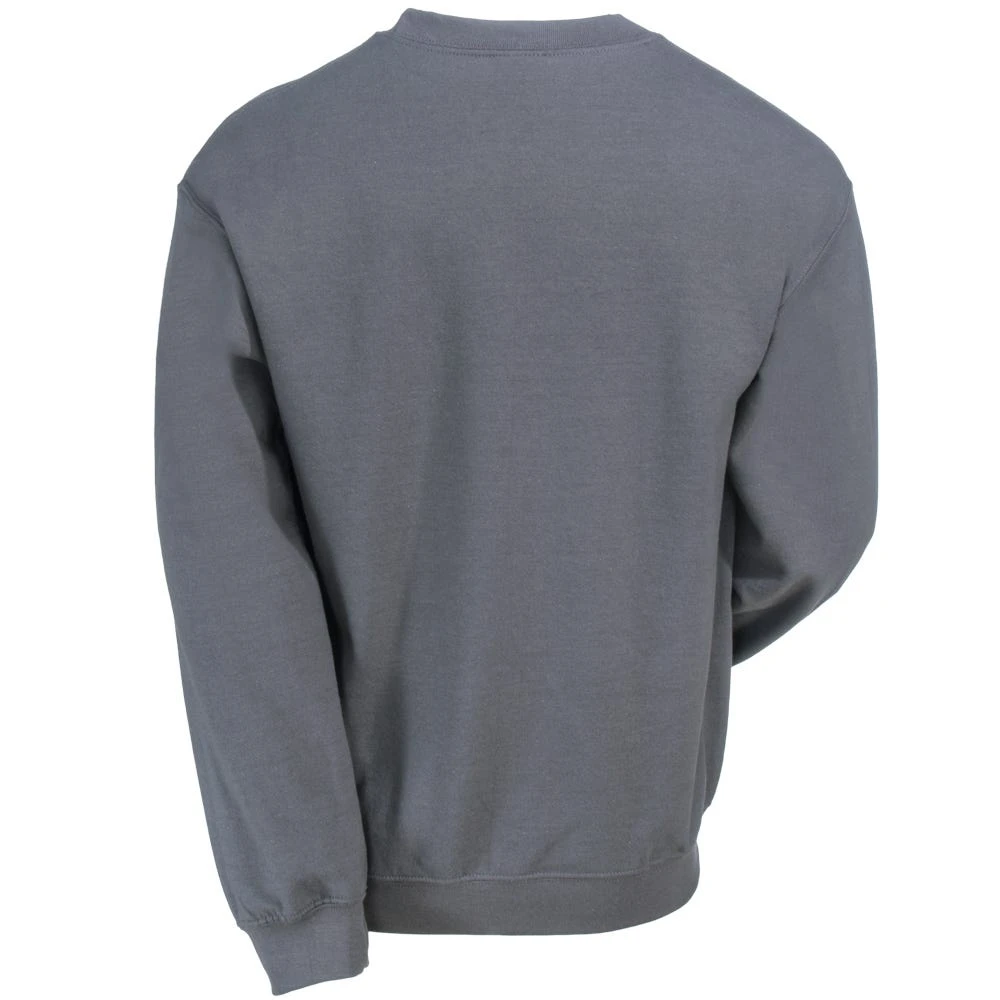 Gildan Sweatshirts: Men's 18000 CHR Grey Heavy Blend Crewneck Sweatshirt 1 Gildan Sweatshirts: Men's 18000 CHR Grey Heavy Blend Crewneck Sweatshirt