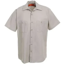 Red Kap Shirts: Men's Tan SP24 LT Short-Sleeve Lightweight Work Shirt 5 Red Kap Shirts: Men's Tan SP24 LT Short-Sleeve Lightweight Work Shirt -Eagle Shop image 51004 1
