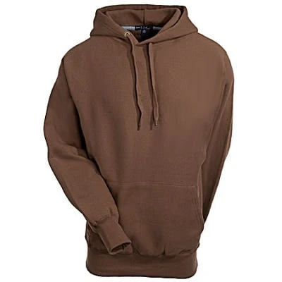 Sport Tek Sweatshirts: Men's Brown F281 BRN Heavyweight Pullover Hooded Sweatshirt 1 Sport Tek Sweatshirts: Men's Brown F281 BRN Heavyweight Pullover Hooded Sweatshirt