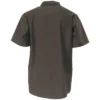 Red Kap Shirts: Men's SP24 CB Brown Short-Sleeve Industrial Uniform Shirt