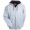 CornerStone Sweatshirts: Grey Lined Hooded Sweatshirt CS620 AHT
