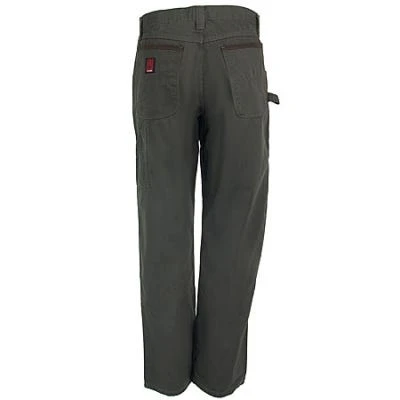 Wrangler Riggs Jeans: Men's Loden Green 3W020 LD Cotton Ripstop Carpenter Jeans 1 Wrangler Riggs Jeans: Men's Loden Green 3W020 LD Cotton Ripstop Carpenter Jeans