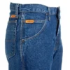 Wrangler Riggs Jeans: Men's Blue Denim FR3W050 Relaxed Fit Flame Resistant Jeans