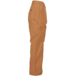 Carhartt Dungarees: Men's B111 BRN Brown Flannel-Lined Duck Dungarees -Eagle Shop image 64111