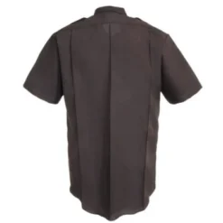 Horace Small Shirts: Mens Brown Soil-Release Short Sleeve Shirt HS1245