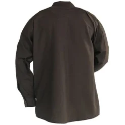 Red Kap Shirts: Men's Long Sleeve Chocolate Brown SP14 CB Work Shirt