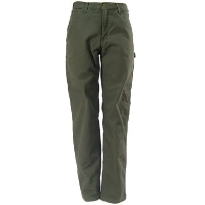 Carhartt Pants: Men's B111 MOS Green Flannel Lined Pants 7 Carhartt Pants: Men's B111 MOS Green Flannel Lined Pants - Image 7
