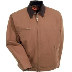 CornerStone Jackets: Men's Cotton Duck Brown Work Jacket J763