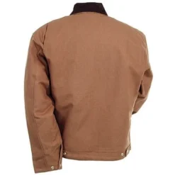 CornerStone Jackets: Men's Cotton Duck Brown Work Jacket J763 8 CornerStone Jackets: Men's Cotton Duck Brown Work Jacket J763 -Eagle Shop image 77140