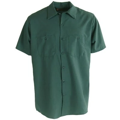 Red Kap Shirts: Men's SP24 SG Green Short-Sleeve Uniform Work Shirt 2 Red Kap Shirts: Men's SP24 SG Green Short-Sleeve Uniform Work Shirt - Image 2
