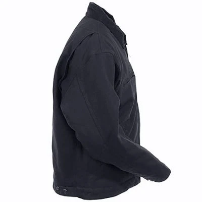 CornerStone Jackets: J763 Black Cotton Duck Work Jacket 3 CornerStone Jackets: J763 Black Cotton Duck Work Jacket - Image 3