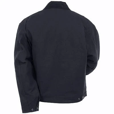CornerStone Jackets: J763 Black Cotton Duck Work Jacket 4 CornerStone Jackets: J763 Black Cotton Duck Work Jacket - Image 4