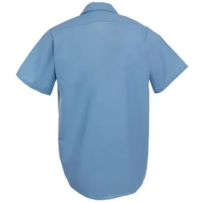 Red Kap Shirts: Men's SP24 LB Light Blue Industrial Uniform Work Shirt 2 Red Kap Shirts: Men's SP24 LB Light Blue Industrial Uniform Work Shirt - Image 2