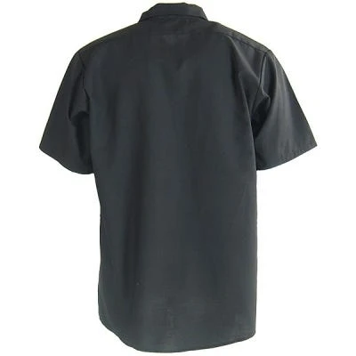 Red Kap Shirts: Men's SP24 BK Black Industrial Short-Sleeve Poplin Work Shirt 2 Red Kap Shirts: Men's SP24 BK Black Industrial Short-Sleeve Poplin Work Shirt - Image 2