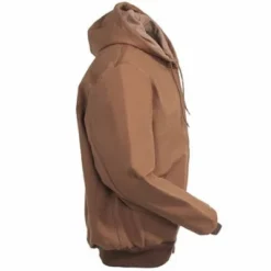 Carhartt Jackets: Men's J131 BRN Brown Duck USA-Made Hooded Jacket 9 Carhartt Jackets: Men's J131 BRN Brown Duck USA-Made Hooded Jacket -Eagle Shop image 90474