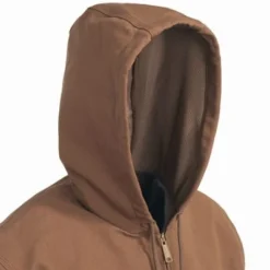 Carhartt Jackets: Men's J131 BRN Brown Duck USA-Made Hooded Jacket 10 Carhartt Jackets: Men's J131 BRN Brown Duck USA-Made Hooded Jacket -Eagle Shop image 90475