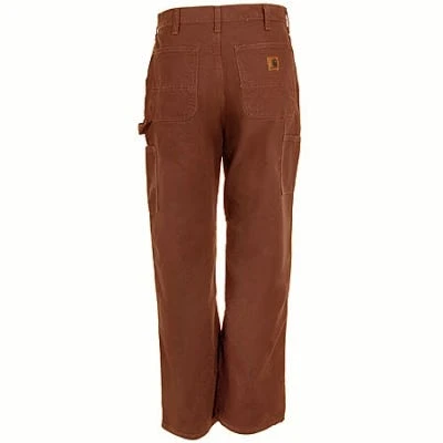 Carhartt Pants: Men's B11 BRN Cotton Duck Carpenter Work Pants 4 Carhartt Pants: Men's B11 BRN Cotton Duck Carpenter Work Pants - Image 4