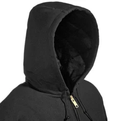 Carhartt Jackets: Men's Black J140 BLK USA Made Flannel Lined Duck Active Jacket 8 Carhartt Jackets: Men's Black J140 BLK USA Made Flannel Lined Duck Active Jacket -Eagle Shop j140blk carhartth 01 1