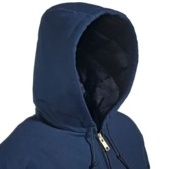 Carhartt Jackets: Men's J140 DNY Navy Hooded USA Made Flannel Lined Active Jacket 8 Carhartt Jackets: Men's J140 DNY Navy Hooded USA Made Flannel Lined Active Jacket -Eagle Shop j140dny carhartth 01