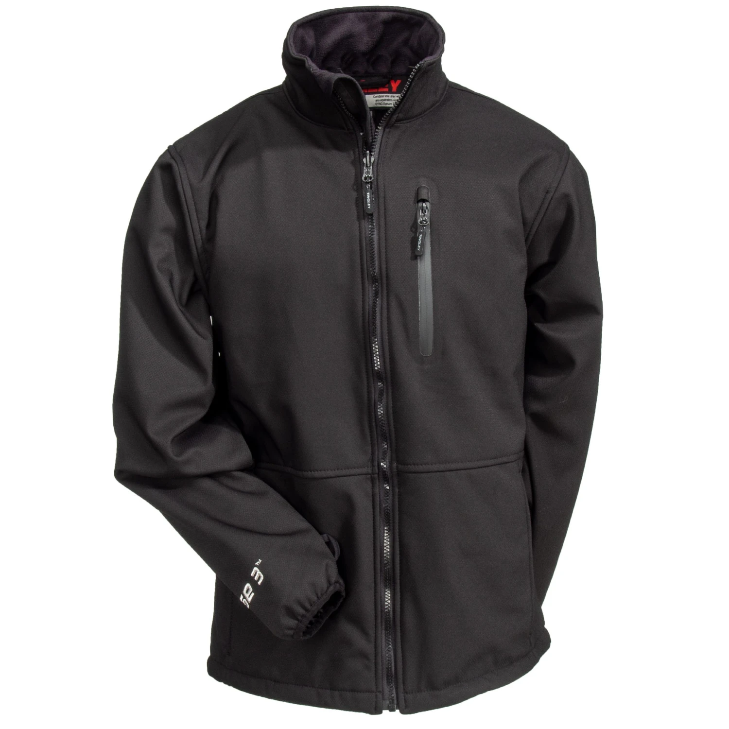 Tingley Jackets: Men's Phase 3 J25013 Black Zip Up Jacket 5 Tingley Jackets: Men's Phase 3 J25013 Black Zip Up Jacket - Image 5
