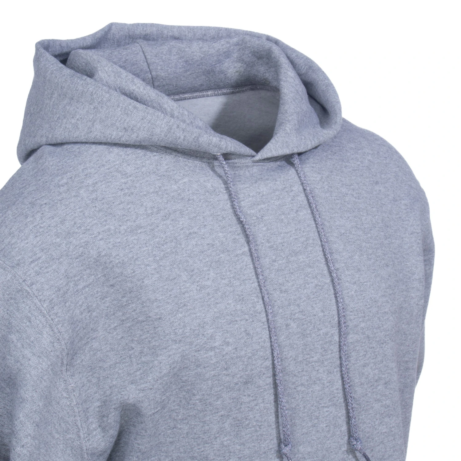 Jerzees Sweatshirts: Men's 4997M OXF Oxford Grey Super Sweats Pullover Hooded Sweatshirt 2 Jerzees Sweatshirts: Men's 4997M OXF Oxford Grey Super Sweats Pullover Hooded Sweatshirt - Image 2