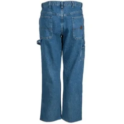 Red Kap Jeans: Men's Stonewashed PD80 SW Loose Fit Work Dungaree Jeans 7 Red Kap Jeans: Men's Stonewashed PD80 SW Loose Fit Work Dungaree Jeans -Eagle Shop pd80sw2 redcapb 01