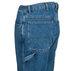 Red Kap Jeans: Men's Stonewashed PD80 SW Loose Fit Work Dungaree Jeans 6 Red Kap Jeans: Men's Stonewashed PD80 SW Loose Fit Work Dungaree Jeans -Eagle Shop pd80sw2 redcapl 01