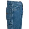 Red Kap Jeans: Men's Stonewashed PD80 SW Loose Fit Work Dungaree Jeans