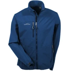 Eddie Bauer Jackets: Men's Blue Soft Shell Waterproof Jacket EB530 DAC -Eagle Shop picture 037