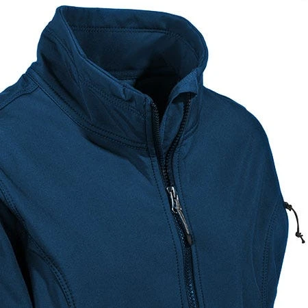 Eddie Bauer Jackets: Women's Waterproof Blue Soft Shell Jacket EB531 DAC 4 Eddie Bauer Jackets: Women's Waterproof Blue Soft Shell Jacket EB531 DAC - Image 4