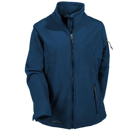 Eddie Bauer Jackets: Women's Waterproof Blue Soft Shell Jacket EB531 DAC 2 Eddie Bauer Jackets: Women's Waterproof Blue Soft Shell Jacket EB531 DAC - Image 2