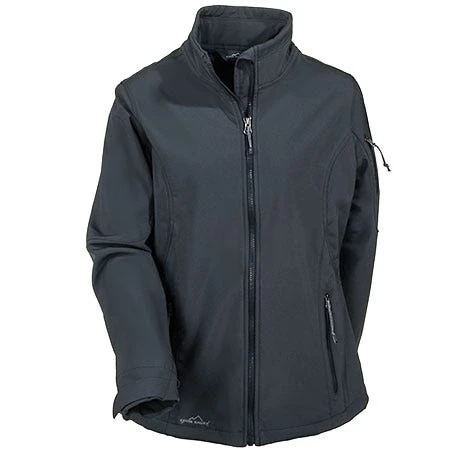 Eddie Bauer Jackets: Women's Grey Soft Shell Waterproof Jacket EB531 GRY 3 Eddie Bauer Jackets: Women's Grey Soft Shell Waterproof Jacket EB531 GRY - Image 3