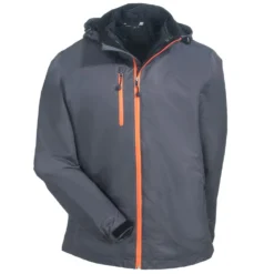 Port Authority Jackets: Men's Waterproof Hooded 3-In-1 Vortex Jacket J332 MAG 7 Port Authority Jackets: Men's Waterproof Hooded 3-In-1 Vortex Jacket J332 MAG -Eagle Shop port authority j332 f 01