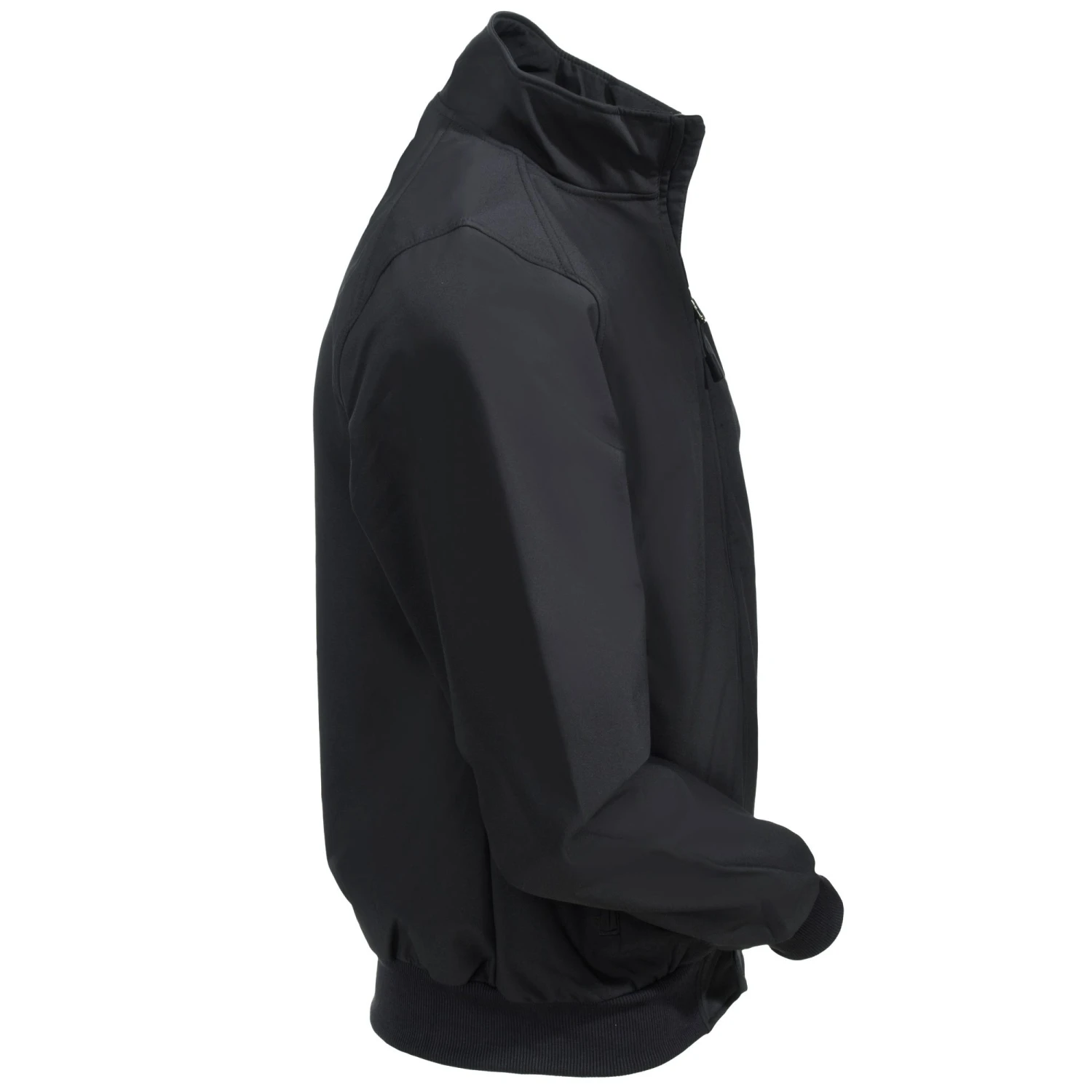 Port Authority Jackets: Men's J337 BLK Waterproof Black Soft Shell Bomber Jacket 4 Port Authority Jackets: Men's J337 BLK Waterproof Black Soft Shell Bomber Jacket - Image 4