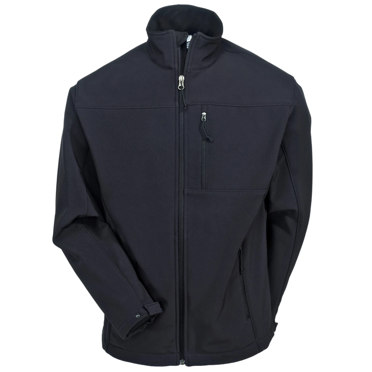 Red Kap Jackets: Men's Deluxe Soft Shell JP68 BK Fleece Lined Black Jacket 3 Red Kap Jackets: Men's Deluxe Soft Shell JP68 BK Fleece Lined Black Jacket - Image 3