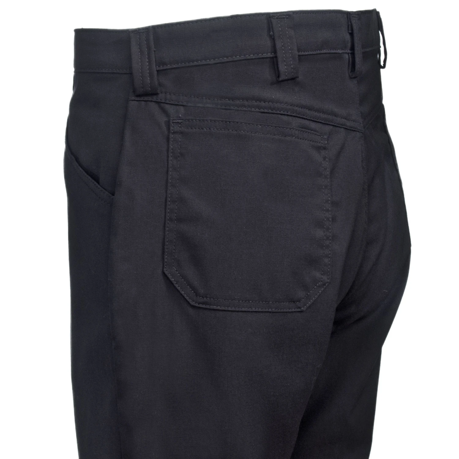 Red Kap Pants: Lightweight Ripstop Men's Black PT2L BK Twill Work Pants 3 Red Kap Pants: Lightweight Ripstop Men's Black PT2L BK Twill Work Pants - Image 3