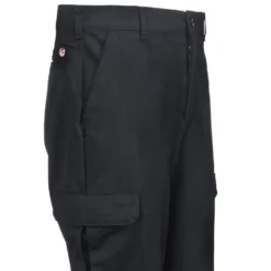 Red Kap Pants: Twill PT88 BK Men's Black Industrial Cargo Pants